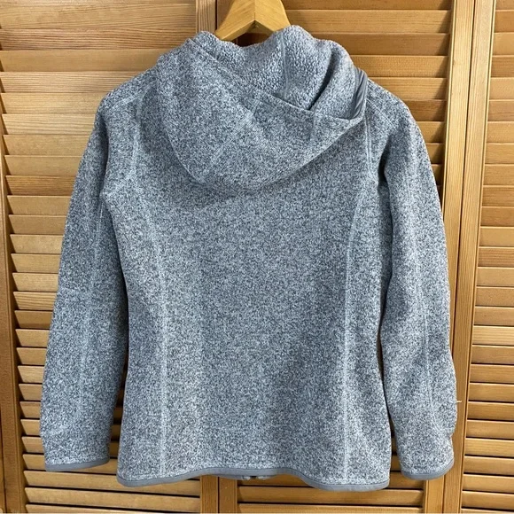 Patagonia Women's Better Sweater® Fleece Jacket Birch White M Zip Up Hoodie - Picture 5 of 6